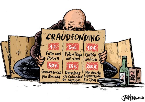 infografia crowdfunding fundraising hipocresia